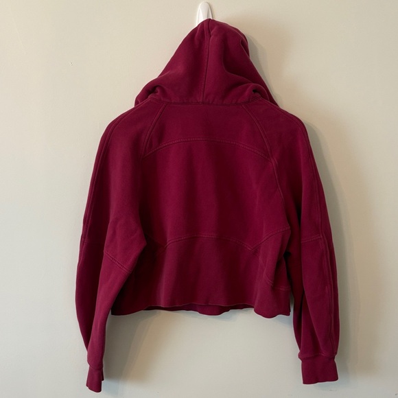 Lululemon Berry Half-Zip Hooded Pullover - Picture 4 of 8